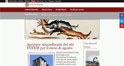Desktop Screenshot of musei.comune.feltre.bl.it